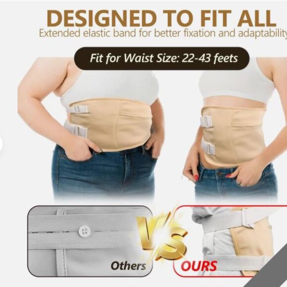 NEW Castor Oil Pack Wrap 9 Pcs -Reusable Hot/Cold Therapy Kit for Neck Back Knee - Picture 6 of 8